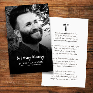 100 Modern Minimalist Photo Christian Prayer Cards