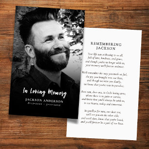 100 Modern Minimalist Photo Prayer Cards