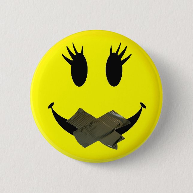 100 mph Girl Pinback Button (Front)