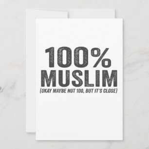 100 Muslim Oky Maybe Not 100 Funny Ramadan Eid Thank You Card