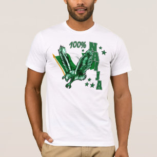 100% Naija for the patriotic Nigerian T-Shirt
