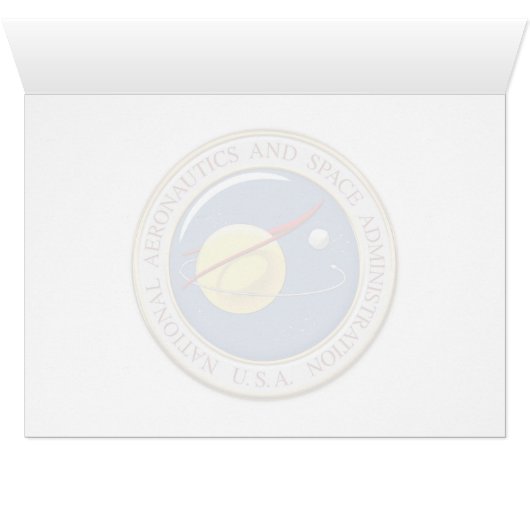 [100] NASA Emblem [3D] (Inside Horizontal (Bottom))