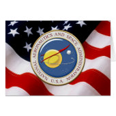 [100] NASA Emblem [3D] (Front Horizontal)