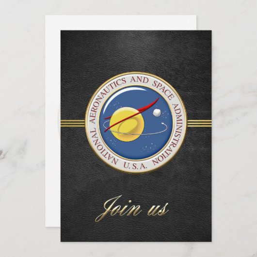 [100] NASA Emblem [3D] (Front/Back)