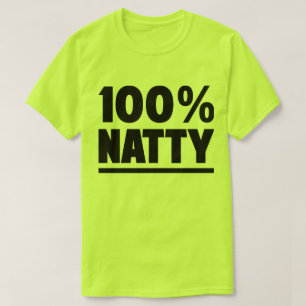 100% Natty Natural Bodybuilding Fitness Gym Tee
