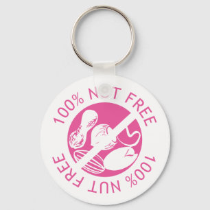 100% Nut Free Customized Color Keychains