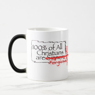 100% of Christians Color Morph Mug