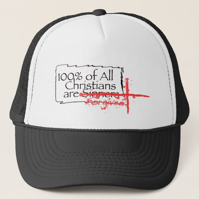 100% of Christians Logo Cap (Front)