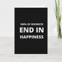 100% Of Divorces End In Happiness Breakup