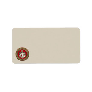 [100] Order of Malta - SMOM Coat of Arms Label