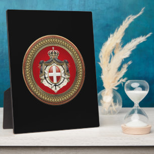 [100] Order of Malta - SMOM Coat of Arms Plaque