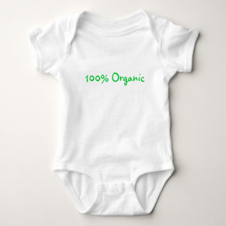 100% Organic Baby Bodysuit