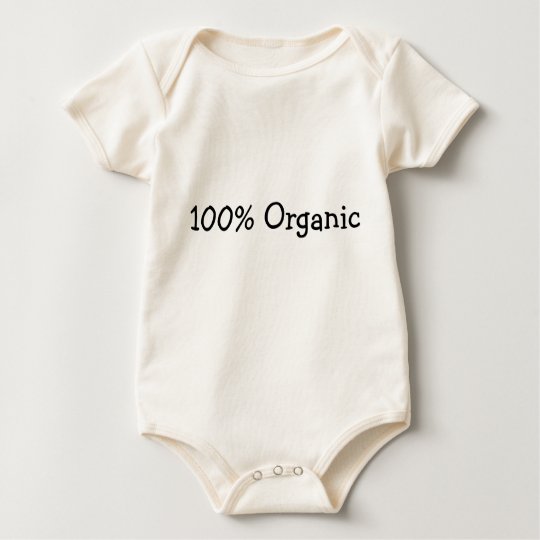 100% Organic Baby Bodysuit
