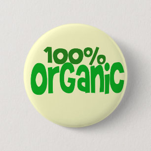 100% organic button