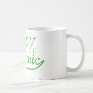 100% Organic Coffee Mug
