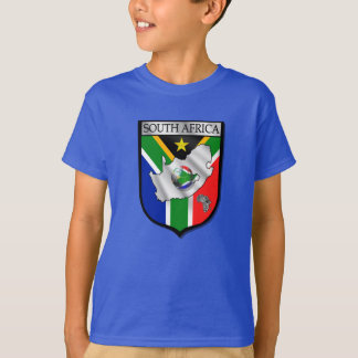 100% Organic cotton South Africa soccer t-shirt