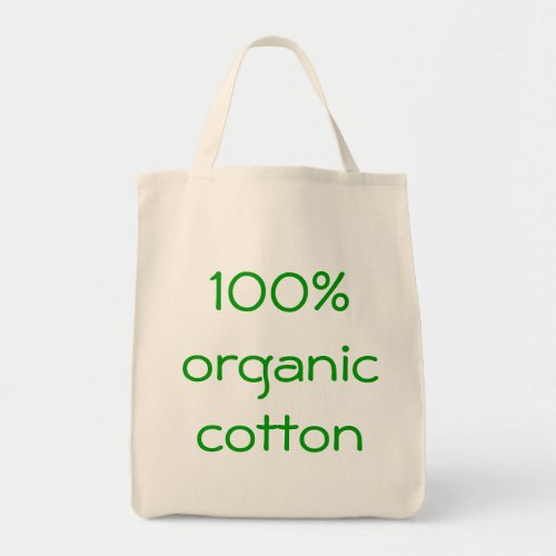 100 organic cotton tote bag