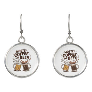 100% Organic Dad Earrings
