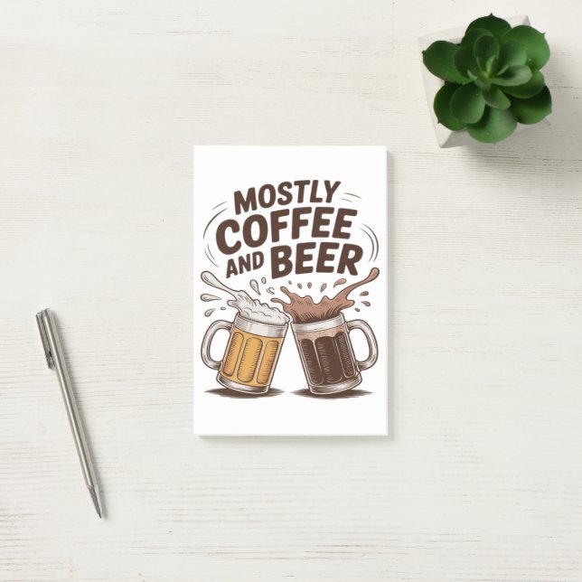 100% Organic Dad Post-it Notes (Office)