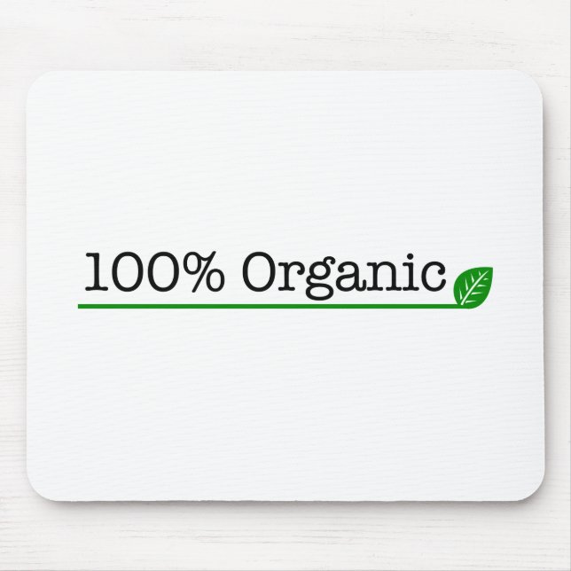 100% Organic Mouse Pad (Front)