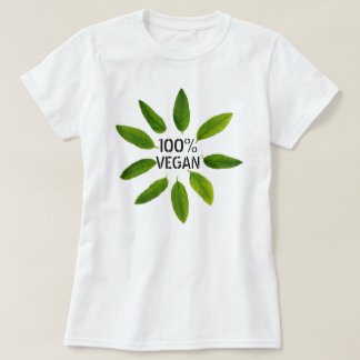 '100% Organic' Vegan Women's Basic T-shirt