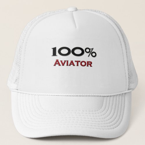 100 Percent Aviator Trucker Hat