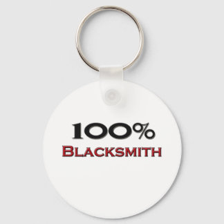100 Percent Blacksmith Keychain