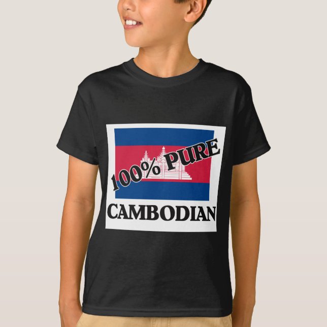 100 Percent CAMBODIAN T-Shirt (Front)
