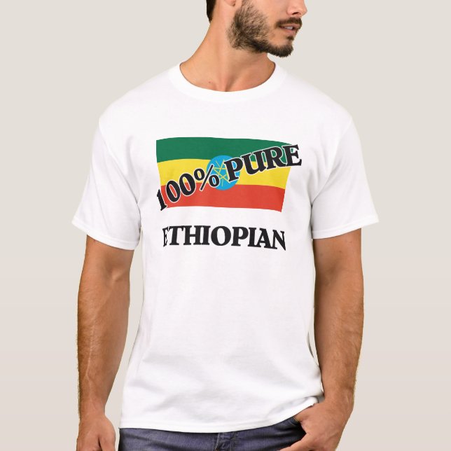 100 Percent ETHIOPIAN T-Shirt (Front)