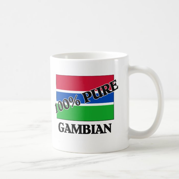 100 Percent GAMBIAN Coffee Mugs