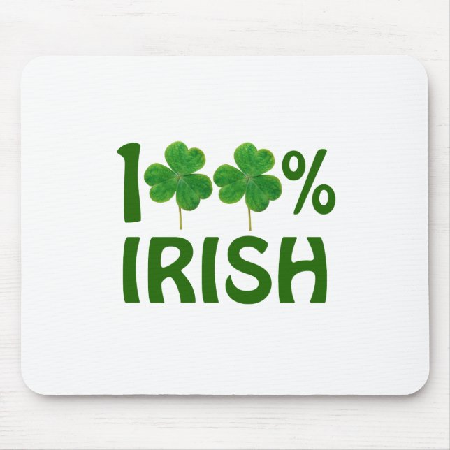 100 Percent Irish Mouse Pad (Front)