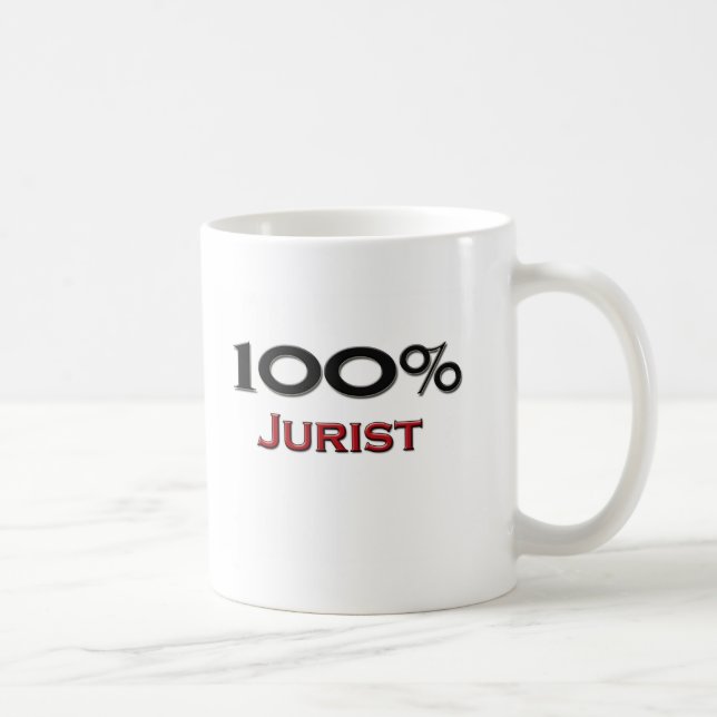 100 Percent Jurist Coffee Mug (Right)