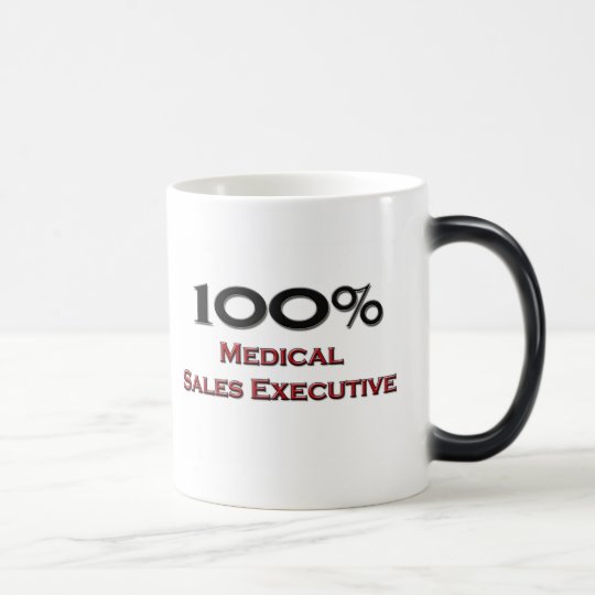 100 Percent Medical Sales Executive Magic Mug