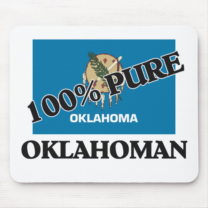 100 Percent Oklahoman Mouse Mats