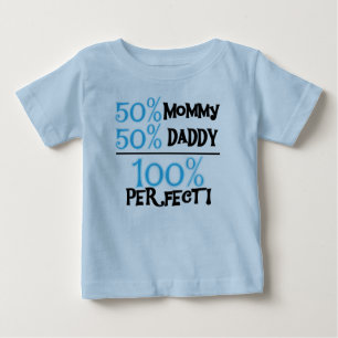 100 Percent Perfect Blue Baby T-Shirt