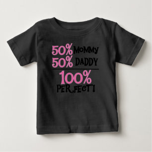 100 Percent Perfect Pink Baby T-Shirt