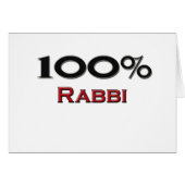 100 Percent Rabbi (Front Horizontal)