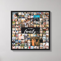 100 Photo Collage Family Portrait