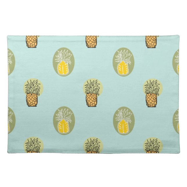 100% pineapple cloth placemat (Front)
