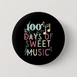 100 Poppin Days Of School Button
