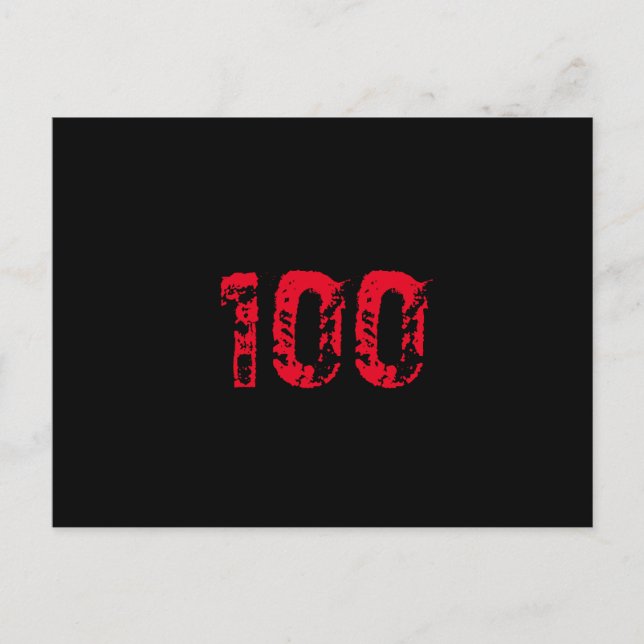 100 Postcard (Front)