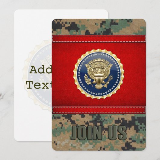 [100] Presidential Service Badge [PSB] (Front/Back)