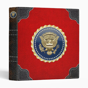 [100] Presidential Service Badge [PSB] 3 Ring Binder