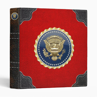 [100] Presidential Service Badge [PSB] 3 Ring Binder