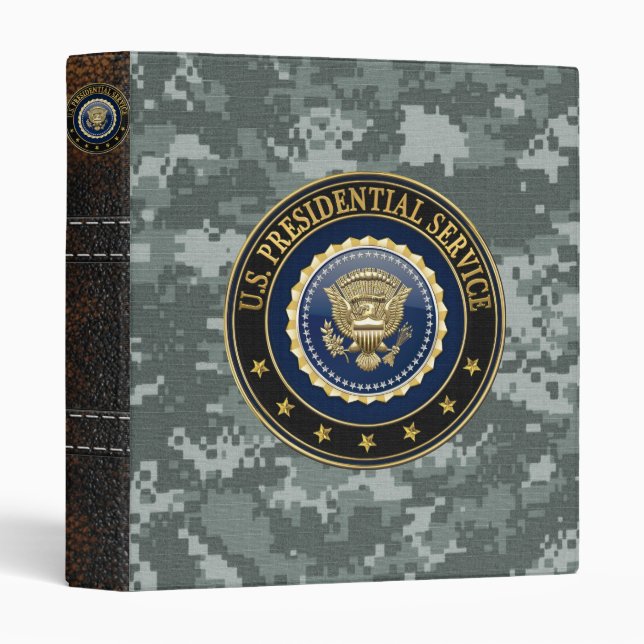 [100] Presidential Service Badge [PSB] Special Ed Binder (Front/Spine)