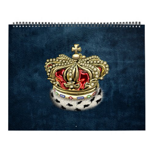 100 Prince_Princess King_Queen Royal Crown Calendar