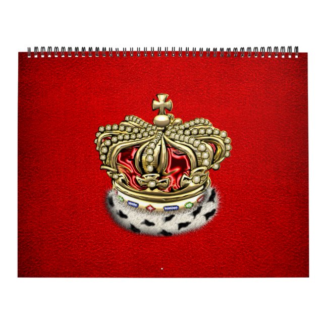 [100] Prince-Princess King-Queen Royal Crown Calendar (Cover)