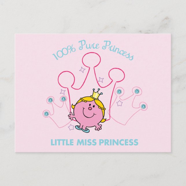 100% Pure Princess - Little Miss Princess Postcard (Front)