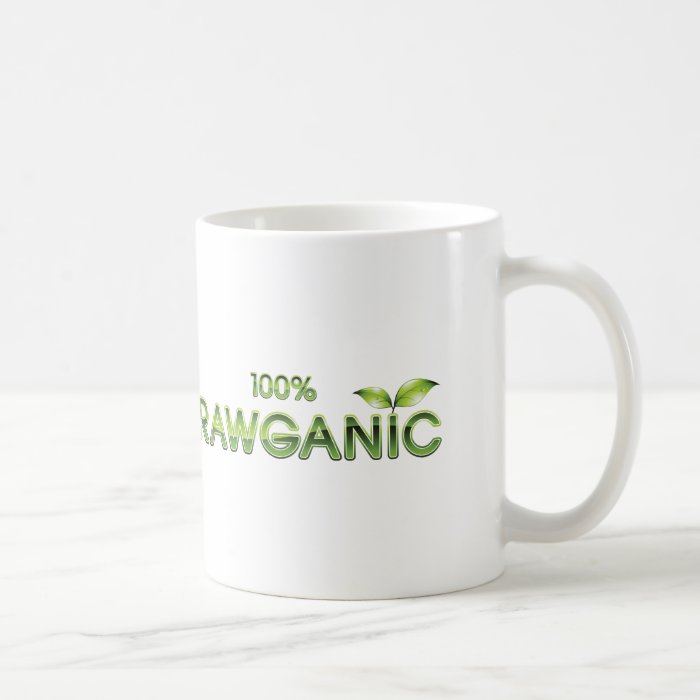 100% Rawganic Raw Food Mug