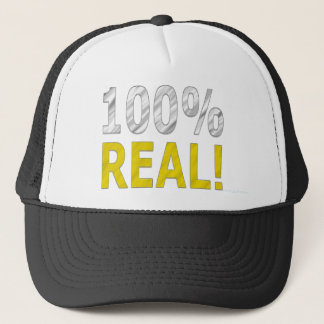 100% REAL!   TRUCKER HAT